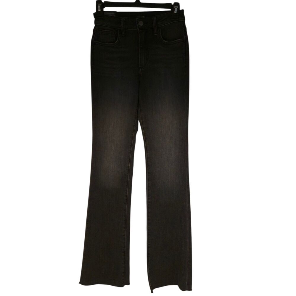 Joe's Jeans Womens Size 24 High Rise Curvy Bootcut Charcoal Raw Hem NEW